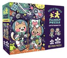 Piece It Together Family Puzzle: Catstronauts!