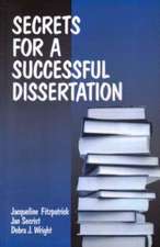 Secrets for a Successful Dissertation