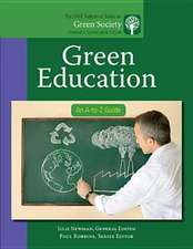 Green Education: An A-to-Z Guide