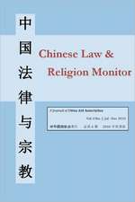 Chinese Law & Religion Monitor