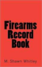 Firearms Record Book