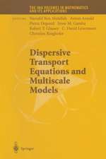 Dispersive Transport Equations and Multiscale Models