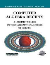 Computer Algebra Recipes: A Gourmet’s Guide to the Mathematical Models of Science