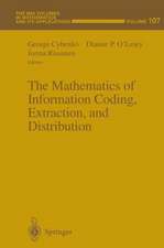 The Mathematics of Information Coding, Extraction and Distribution