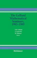 The Gelfand Mathematical Seminars, 1993–1995