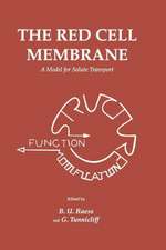 The Red Cell Membrane: A Model for Solute Transport