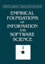 Impirical Foundations of Information and Software Science