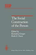 The Social Construction of the Person