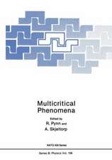 Multicritical Phenomena