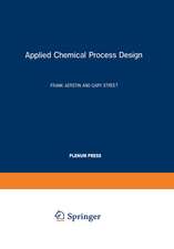 Applied Chemical Process Design