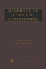 Handbook of Classical Conditioning