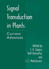 Signal Transduction in Plants: Current Advances