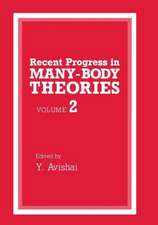 Recent Progress in Many-Body Theories: Volume 2