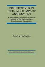 Perspectives in Life Cycle Impact Assessment: A Structured Approach to Combine Models of the Technosphere, Ecosphere and Valuesphere