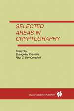 Selected Areas in Cryptography