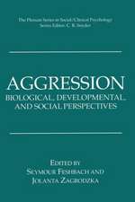 Aggression: Biological, Developmental, and Social Perspectives