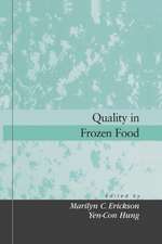 Quality in Frozen Food