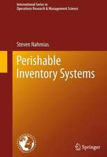 Perishable Inventory Systems