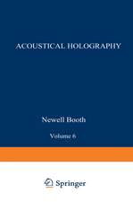 Acoustical Holography: Volume 6