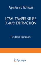 Low-Temperature X-Ray Diffraction: Apparatus and Techniques