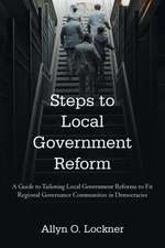 Steps to Local Government Reform