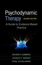 Psychodynamic Therapy