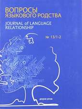 Journal of Language Relationship vol 13/1-2