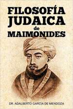 Filosof a Judaica de Maimonides