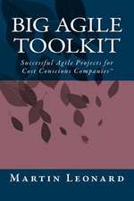 Big Agile Toolkit