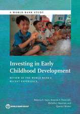 Investing in Early Childhood Development