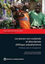 Les Jeunes Non Scolarises D'Afrique Subsaharienne: Politiques Pour Le Changement