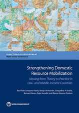 Strengthening Domestic Resource Mobilization in Developing Countries