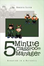 5 Minute Classroom Manager