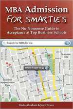 MBA Admission for Smarties