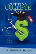 Cutting College Costs