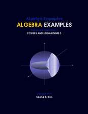 Algebra Examples Powers and Logarithms 3