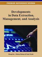 Developments in Data Extraction, Management, and Analysis