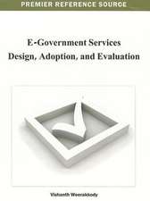 E-Government Services Design, Adoption, and Evaluation