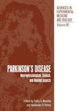 Parkinson’s Disease: Neurophysiological, Clinical, and Related Aspects