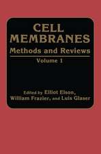 Cell Membranes Methods and Reviews: Volume 1