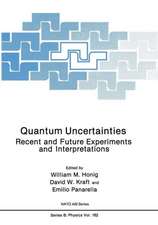 Quantum Uncertainties