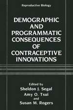 Demographic and Programmatic Consequences of Contraceptive Innovations