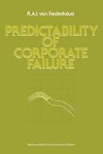 Predictability of corporate failure: Models for prediction of corporate failure and for evalution of debt capacity