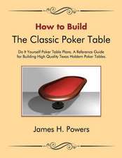 How to Build the Classic Poker Table Do It Yourself Poker Table Plans