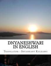 Dnyaneshwari in English