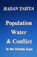 Population Water & Conflict in the Middle East