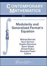 Modularity and Generalized Fermat's Equation