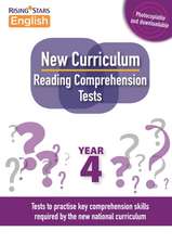 New Curriculum Reading Comprehension Tests Year 4