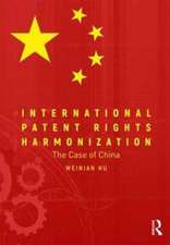 International Patent Rights Harmonisation: The Case of China