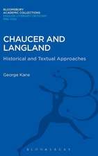 Chaucer and Langland: Historical and Textual Approaches